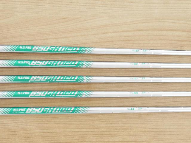 Iron set : Yamaha : ชุดเหล็ก Yamaha Inpres DriveStar (ออกปี 2023 ตีไกลที่สุด ไกลกว่าเหล็กทั่วไป 2 เบอร์ หน้าเด้งมากๆ) มีเหล็ก 7-Pw,Aw (5 ชิ้น) ก้านเหล็ก NS Pro 850 Neo Flex S