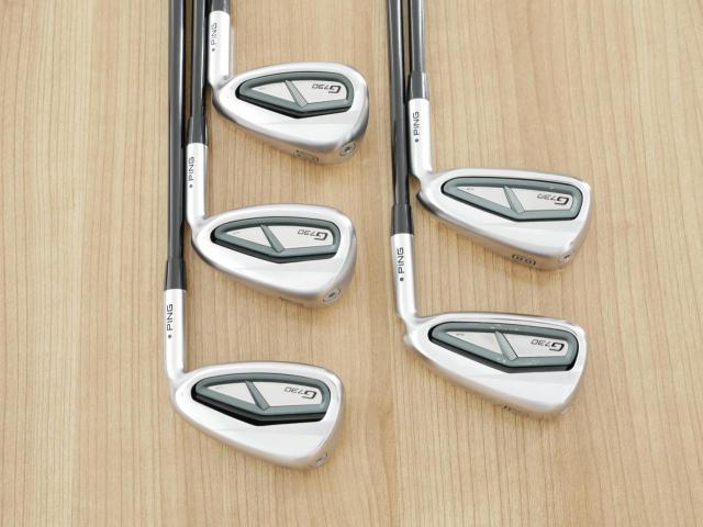 Iron set : Ping : ชุดเหล็ก Ping G730 (รุ่นล่าสุด ปี 2024 Japan Spec. ใบใหญ่ ง่ายที่สุด ไกลที่สุดของ Ping) มีเหล็ก 7-Pw,Aw (5 ชิ้น) ก้านกราไฟต์ Ping ALTA J CB Flex SR