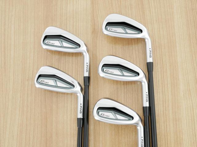 Iron set : Ping : ชุดเหล็ก Ping G730 (รุ่นล่าสุด ปี 2024 Japan Spec. ใบใหญ่ ง่ายที่สุด ไกลที่สุดของ Ping) มีเหล็ก 7-Pw,Aw (5 ชิ้น) ก้านกราไฟต์ Ping ALTA J CB Flex SR