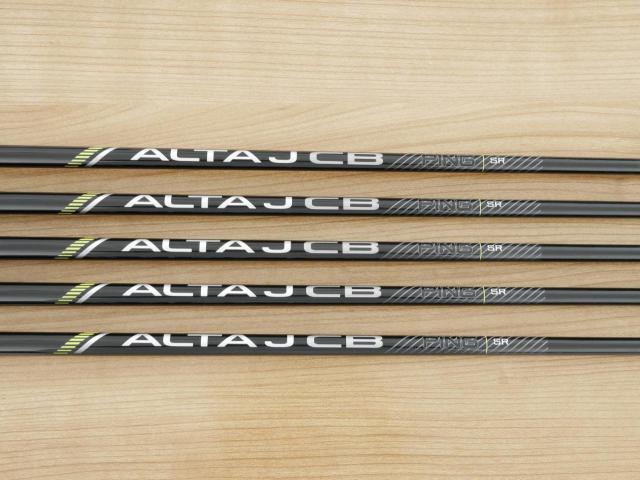 Iron set : Ping : ชุดเหล็ก Ping G730 (รุ่นล่าสุด ปี 2024 Japan Spec. ใบใหญ่ ง่ายที่สุด ไกลที่สุดของ Ping) มีเหล็ก 7-Pw,Aw (5 ชิ้น) ก้านกราไฟต์ Ping ALTA J CB Flex SR