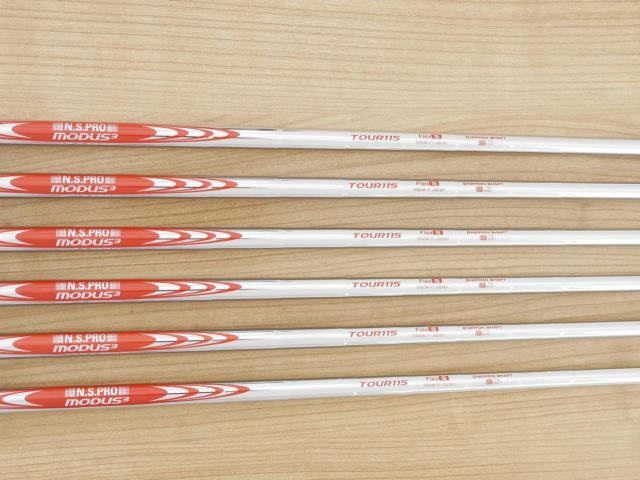 Iron set : Taylormade : ชุดเหล็ก Taylormade P790 (ตัวท้อปสุด ล่าสุด ออกปี 2025 Japan Spec.) มีเหล็ก 5-Pw (6 ชิ้น) ก้านเหล็ก NS Pro Modus 115 Flex S