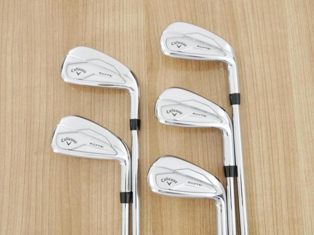 Iron set : Callaway : ชุดเหล็ก Callaway ELYTE (ออกปี 2025 ตีง่ายมาก ไกล Japan Spec.) มีเหล็ก 6-Pw (5 ชิ้น) ก้านเหล็ก NS Pro Zelos 7 Flex S