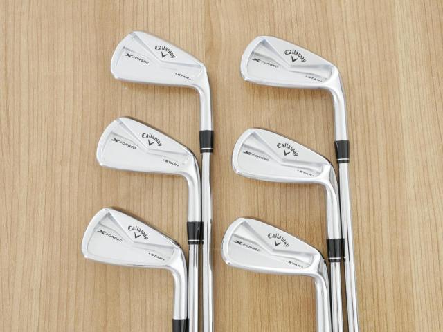 Iron set : Callaway : ชุดเหล็ก Callaway X Forged Star (ออกปี 2024) มีเหล็ก 5-Pw (6 ชิ้น) ก้านเหล็ก NS Pro 950 NEO Flex S