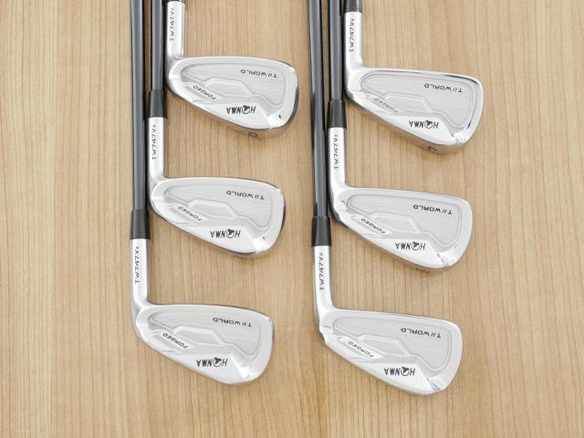 Iron set : Honma : ชุดเหล็ก Honma Tour World TW747Vx Forged (ปี 2019) มีเหล็ก 5-10 (6 ชิ้น) ก้านกราไฟต์ Honma Vizard 85 Flex R