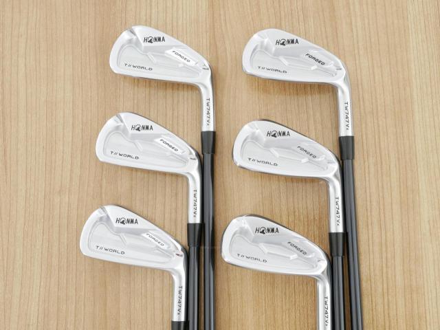 Iron set : Honma : ชุดเหล็ก Honma Tour World TW747Vx Forged (ปี 2019) มีเหล็ก 5-10 (6 ชิ้น) ก้านกราไฟต์ Honma Vizard 85 Flex R