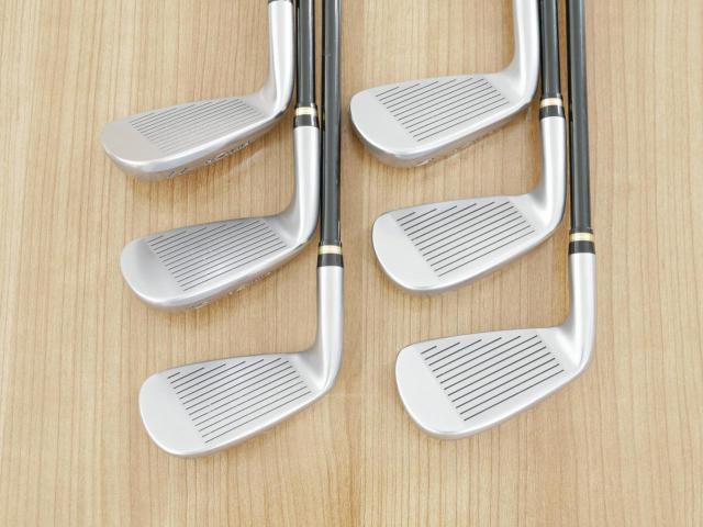 Iron set : Honma : ชุดเหล็ก Honma Beres IS-02 (หน้าเด้ง Forged) มีเหล็ก 6-11 (6 ชิ้น เทียบเท่า 5-Pw) ก้าน ARMRQ 6 (45) Flex R (2 ดาว)