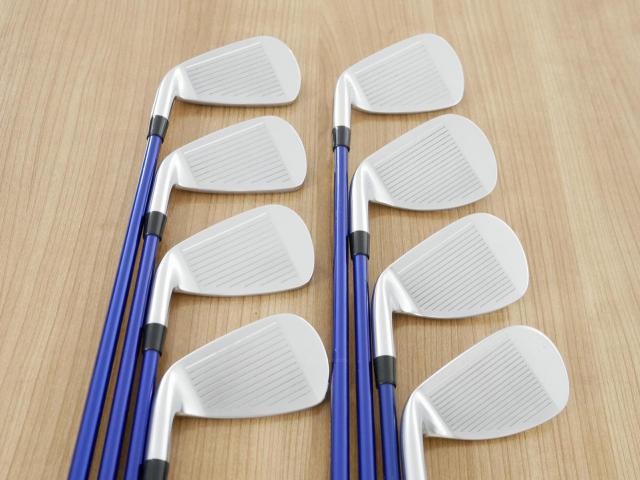 Iron set : Yamaha : ชุดเหล็ก Yamaha Inpres DriveStar (ออกปี 2023 ตีไกลที่สุด ไกลกว่าเหล็กทั่วไป 2 เบอร์ หน้าเด้งมากๆ) มีเหล็ก 6-Pw,Aw,As,Sw (8 ชิ้น) ก้านกราไฟต์ Fujikura Speeder NX M423i Flex SR