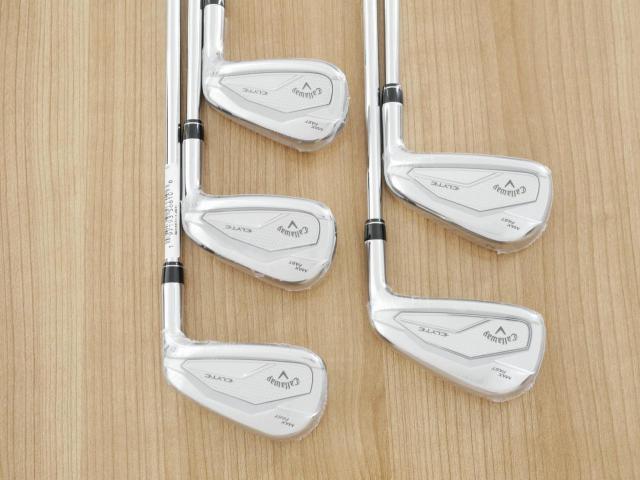 Iron set : Callaway : **ของใหม่ ยังไม่แกะพลาสติก** ชุดเหล็ก Callaway ELYTE Max Fast (ออกปี 2025 ตีง่ายมาก ไกล Japan Spec.) มีเหล็ก 6-Pw (5 ชิ้น) ก้านเหล็ก NS Pro ZELOS 7 Flex R