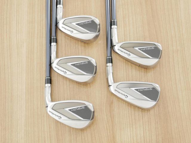 Iron set : Taylormade : ชุดเหล็ก Taylormade Stealth (ออกปี 2022 Japan Spec.) มีเหล็ก 6-Pw (5 ชิ้น) ก้านกราไฟต์ Mitsubishi Tensei TM60 Flex S