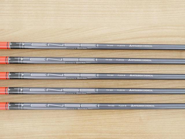 Iron set : Taylormade : ชุดเหล็ก Taylormade Stealth (ออกปี 2022 Japan Spec.) มีเหล็ก 6-Pw (5 ชิ้น) ก้านกราไฟต์ Mitsubishi Tensei TM60 Flex S