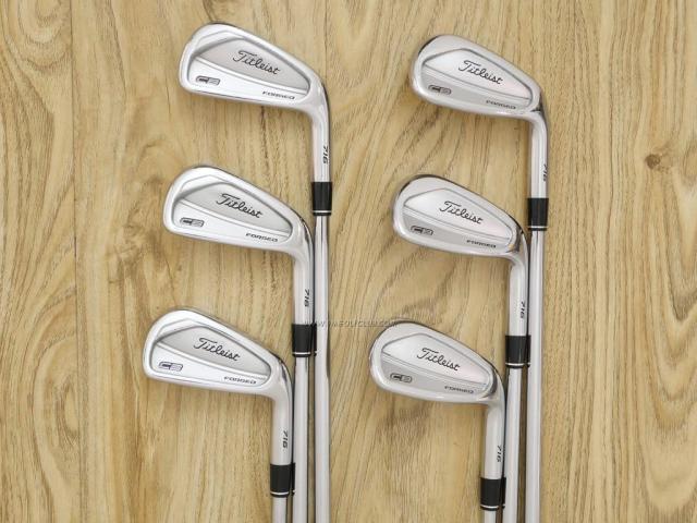 Iron set : Titleist : ชุดเหล็ก Titleist 716 CB Forged (ออกปี 2016) มีเหล็ก 5-Pw (6 ชิ้น) ก้านเหล็ก NS Pro Modus 120 Flex S