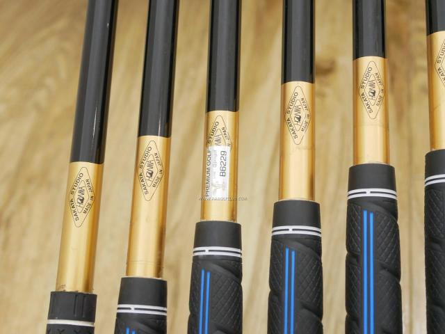 Iron set : Honma : ชุดเหล็ก Honma Beres MG702 มีเหล็ก 6-11,Aw,Sw (8 ชิ้น เทียบเท่า 5-Pw,Aw,Sw) ก้าน ARMRQ B49 FLex R (2 ดาว)