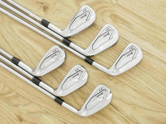 Iron set : Other Brand : ชุดเหล็ก Srixon ZX5 MK II Forged (รุ่นใหม่ล่าสุด ปี 2023) มีเหล็ก 5-Pw (6 ชิ้น) ก้านกราไฟต์ Mitsubishi Diamana ZX-II 60 Flex R