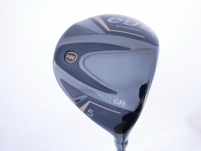 Fairway Wood : PRGR : หัวไม้ 5 PRGR Super EGG Evolution (รุ่นล่าสุด ออกปี 2024 หน้าเด้งเกินกฏ ตีไกลมาก) Loft 19 Flex SR (M-40)