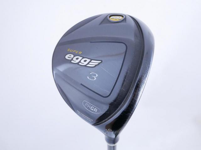 Fairway Wood : PRGR : หัวไม้ 3 PRGR Super Egg (หน้าเด้งเกินกฏ COR 0.84 ออกปี 2018 หายากมาก) Loft 16 Flex SR (M-40)