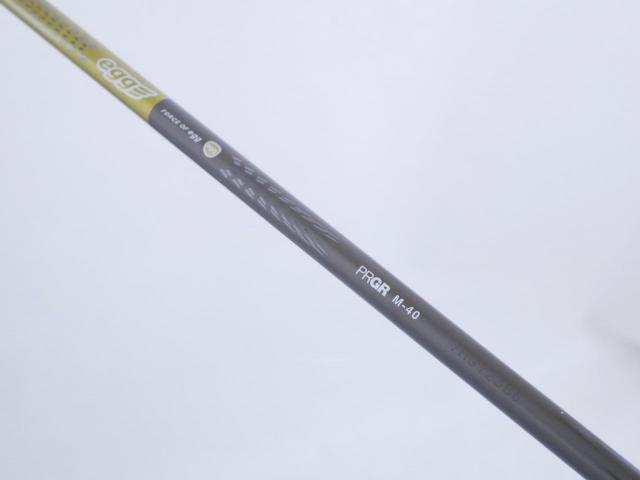 Fairway Wood : PRGR : หัวไม้ 3 PRGR Super Egg (หน้าเด้งเกินกฏ COR 0.84 ออกปี 2018 หายากมาก) Loft 16 Flex SR (M-40)