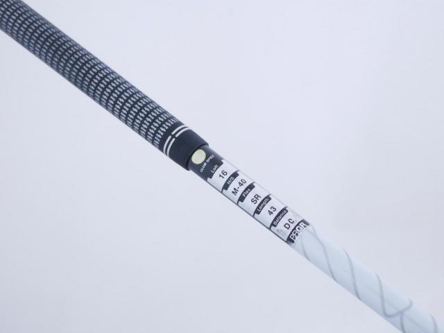 Fairway Wood : PRGR : หัวไม้ 3 PRGR Super Egg (หน้าเด้งเกินกฏ COR 0.84 ปี 2017 หายากมาก) Loft 16 Flex SR (M-40)