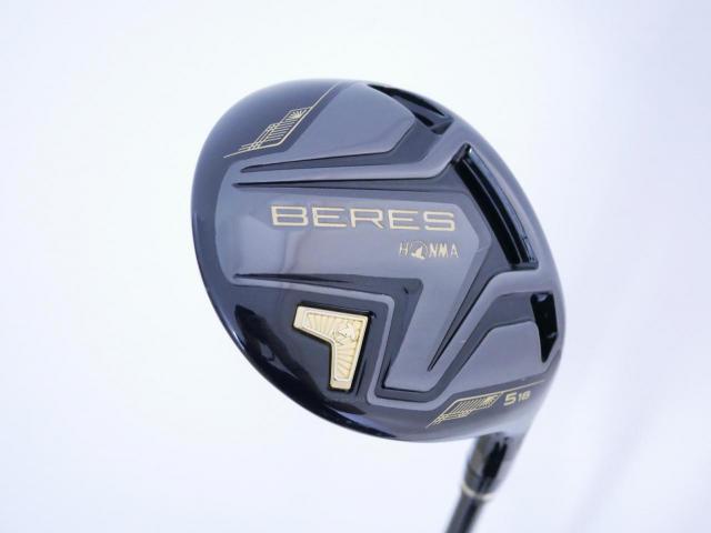 Fairway Wood : Honma : หัวไม้ 5 Honma Beres Black (รุ่นปี 2023) Loft 18 ก้าน Honma ARMRQ MX Flex S