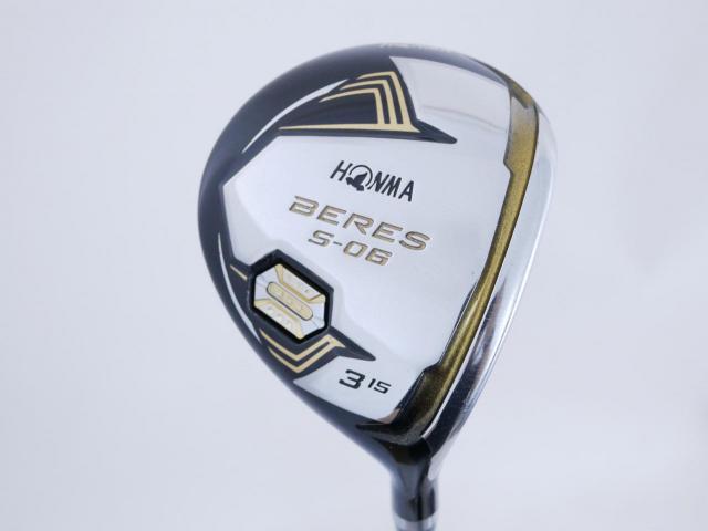 Fairway Wood : Honma : **ก้าน 3 ดาว** หัวไม้ 3 Honma Beres S-06 (รุ่นปี 2019) Loft 15 ก้าน ARMRQ X (47) Flex SR (3 ดาว)