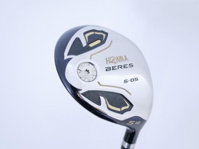 Fairway Wood : Honma : **ก้าน 3 ดาว** หัวไม้ 5 Honma Beres S-05 (ปี 2017) Loft 18 ก้าน ARMRQ ∞ (53) Flex SR (3 ดาว)