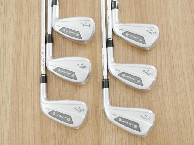 Iron set : Callaway : **ของใหม่ ยังไม่แกะพลาสติก** ชุดเหล็ก Callaway APEX Ai200 Forged (รุ่นล่าสุด ออกปี 2024) มีเหล็ก 5-Pw (6 ชิ้น) ก้านเหล็ก NS Pro Modus 105 Flex S