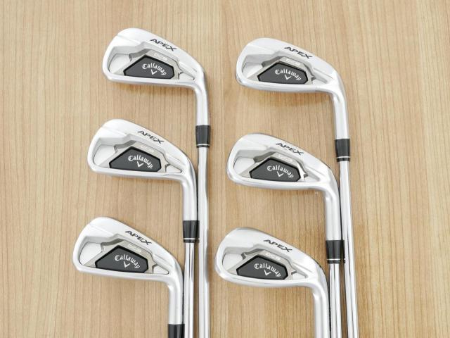 Iron set : Callaway : ชุดเหล็ก Callaway APEX DCB Forged (ปี 2022) มีเหล็ก 5-Pw (6 ชิ้น) ก้านเหล็ก NS Pro Flex R