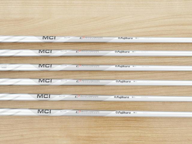 Iron set : Ping : ชุดเหล็ก Ping G440 (รุ่นล่าสุด ออกปี 2025 Japan Spec. ใบใหญ่ ง่าย ไกล) มีเหล็ก 6-W,U (6 ชิ้น) ก้านกราไฟต์ Fujikura MCI 50 Flex R