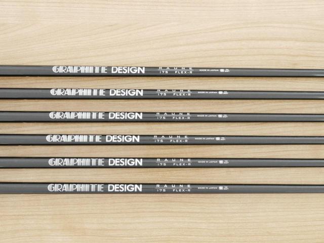 Iron set : Ping : ชุดเหล็ก Ping G430 (ออกปี 2023 Japan Spec. ใบใหญ่ ง่าย ไกล) มีเหล็ก 6-W,45 (6 ชิ้น) ก้านกราไฟต์ Graphite Design RAUNE i75 Flex R
