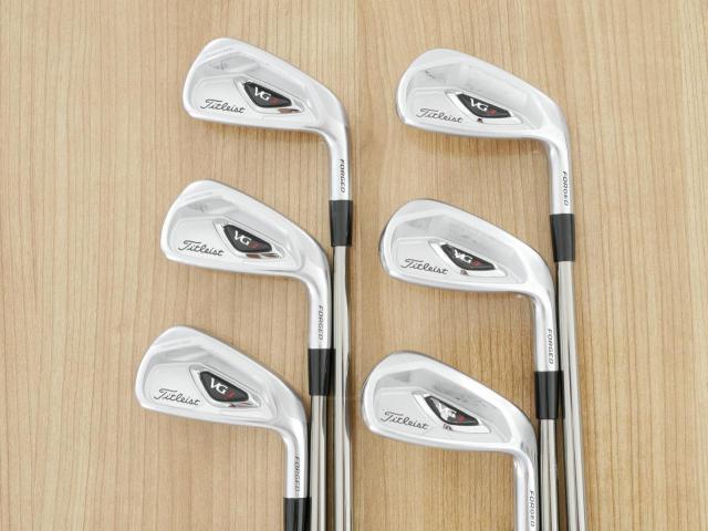 Iron set : Titleist : ชุดเหล็ก Titleist VG3 Forged (Japan Spec. นุ่มแน่น) มีเหล็ก 5-Pw (6 ชิ้น) ก้านกราไฟต์ UST Mamiya ATTAS 10 Flex SX