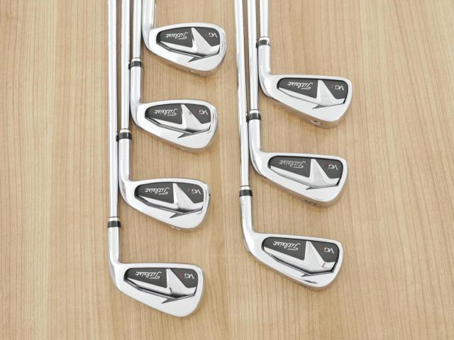 Iron set : Titleist : ชุดเหล็ก Titleist VG3 Forged (Japan Spec.) มีเหล็ก 4-Pw (7 ชิ้น) ก้านเหล็ก NS Pro 950 Flex S