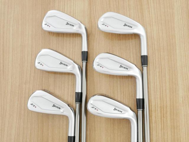 Iron set : Other Brand : ชุดเหล็ก Srixon ZX4 Face Forged (รุ่นปี 2021 ตีง่าย ไกล) มีเหล็ก 6-Pw,Aw (6 ชิ้น) ก้านกราไฟต์ UST Mamiya ATTAS 80 Flex R