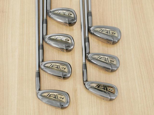 Iron set : Tsuruya : ชุดเหล็ก Tsuruya AXEL Gold Premium III (ออกปี 2019 ของใหม่ 6 หมื่นกว่าบาท หน้าเด้งสุดๆ ไกลสุดๆๆ) มีเหล็ก 7-Pw,Aw,As,Sw (7 ชิ้น) ก้านกราไฟต์ Flex R