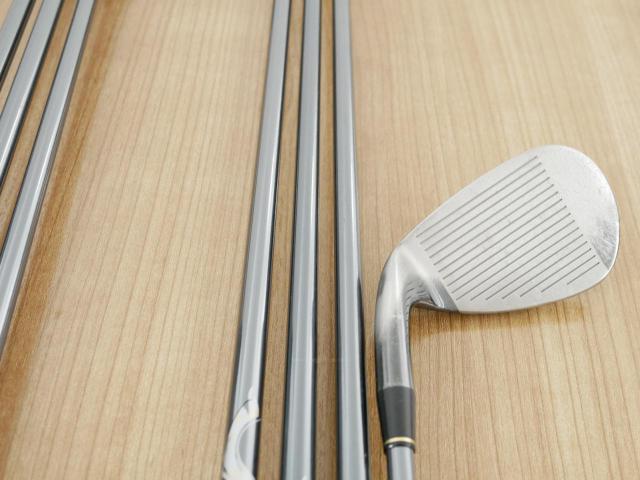 Iron set : Tsuruya : ชุดเหล็ก Tsuruya AXEL Gold Premium III (ออกปี 2019 ของใหม่ 6 หมื่นกว่าบาท หน้าเด้งสุดๆ ไกลสุดๆๆ) มีเหล็ก 7-Pw,Aw,As,Sw (7 ชิ้น) ก้านกราไฟต์ Flex R