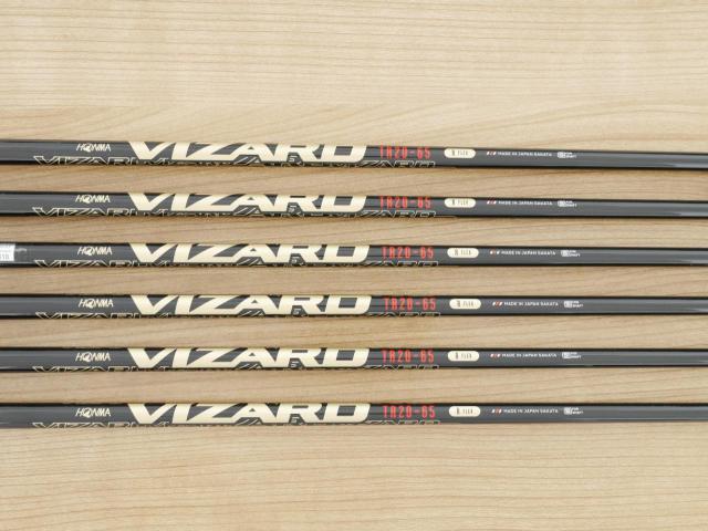 Iron set : Honma : ชุดเหล็ก Honma Tour World TR21X (ออกปี 2021 ตีง่าย ไกล) มีเหล็ก 6-11 (6 ชิ้น) ก้านกราไฟต์ Honma Vizard TR20-65 Flex R