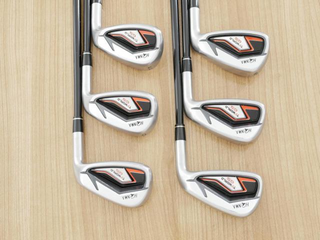 Iron set : Honma : ชุดเหล็ก Honma Tour World GS (ออกปี 2021 ใบใหญ่ ตีง่าย ไกล) มีเหล็ก 6-11 (6 ชิ้น) ก้านกราไฟต์ Honma Speedtuned 48 Flex S