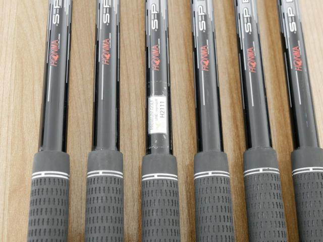 Iron set : Honma : ชุดเหล็ก Honma Tour World GS (ออกปี 2021 ใบใหญ่ ตีง่าย ไกล) มีเหล็ก 6-11 (6 ชิ้น) ก้านกราไฟต์ Honma Speedtuned 48 Flex S