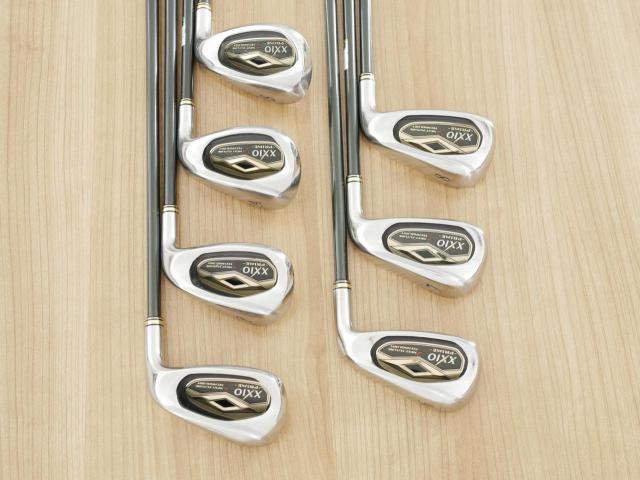 Iron set : XXIO : ชุดเหล็ก XXIO Prime 7 (รุ่นท๊อปสุด ตีง่าย ไกล) มีเหล็ก 6-Pw,Aw,Sw (7 ชิ้น) ก้านกราไฟต์ SP-700 Flex R