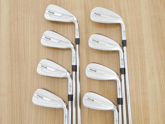 Iron set : Ping : ชุดเหล็ก Ping G700 (ปี 2019 Japan Spec. ใบใหญ่ ง่ายที่สุด ไกลที่สุดของ Ping) มีเหล็ก 4-Pw,Aw (8 ชิ้น) ก้านเหล็ก NS Pro ZELOS 7 Flex R