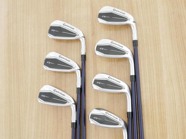 Iron set : Taylormade : ชุดเหล็ก Taylormade Qi (ออกปี 2024 Japan Spec.) มีเหล็ก 5-Pw,Sw (7 ชิ้น) ก้านกราไฟต์ Mitsubishi Diamana TM60 Flex R
