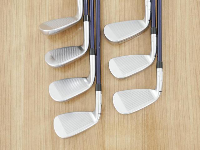 Iron set : Taylormade : ชุดเหล็ก Taylormade Qi (ออกปี 2024 Japan Spec.) มีเหล็ก 5-Pw,Sw (7 ชิ้น) ก้านกราไฟต์ Mitsubishi Diamana TM60 Flex R