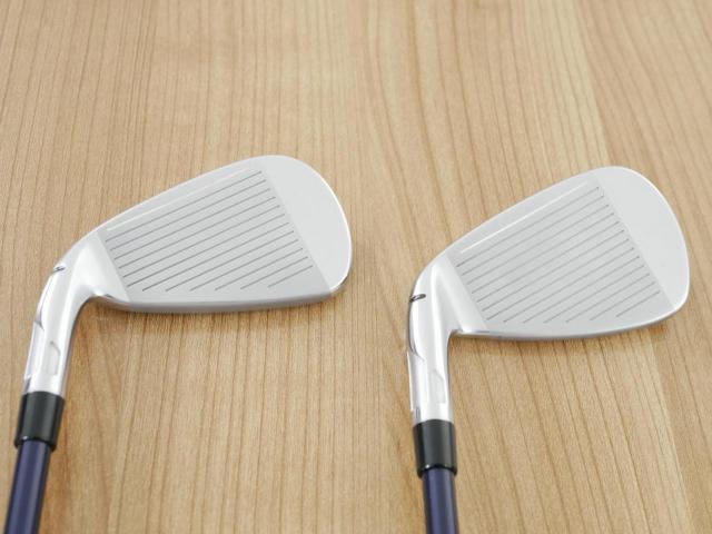 Iron set : Taylormade : ชุดเหล็ก Taylormade Qi (ออกปี 2024 Japan Spec.) มีเหล็ก 5-Pw,Sw (7 ชิ้น) ก้านกราไฟต์ Mitsubishi Diamana TM60 Flex R