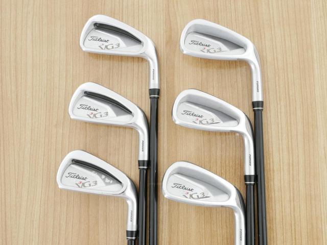 Iron set : Titleist : **มีตำหนิ** ชุดเหล็ก Titleist VG3 Forged (Japan Spec.) มีเหล็ก 5-Pw (6 ชิ้น) ก้านกราไฟต์ Flex R