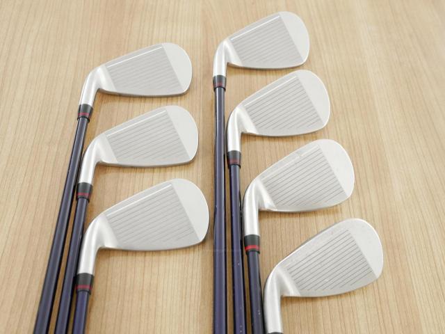 Iron set : Daiwa : ชุดเหล็ก Daiwa OnOff AKA (ออกปี 2021 หน้าเด้ง Maraging ยืดยุบได้ ตีง่าย นุ่ม ไกลมากๆ) มีเหล็ก 6-Pw,Aw,Sw (7 ชิ้น) ก้านกราไฟต์ Flex SR