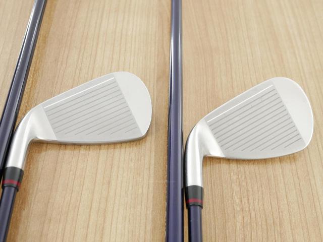 Iron set : Daiwa : ชุดเหล็ก Daiwa OnOff AKA (ออกปี 2021 หน้าเด้ง Maraging ยืดยุบได้ ตีง่าย นุ่ม ไกลมากๆ) มีเหล็ก 6-Pw,Aw,Sw (7 ชิ้น) ก้านกราไฟต์ Flex SR