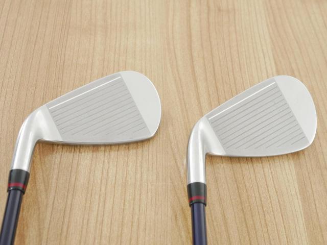 Iron set : Daiwa : ชุดเหล็ก Daiwa OnOff AKA (ออกปี 2021 หน้าเด้ง Maraging ยืดยุบได้ ตีง่าย นุ่ม ไกลมากๆ) มีเหล็ก 6-Pw,Aw,Sw (7 ชิ้น) ก้านกราไฟต์ Flex SR