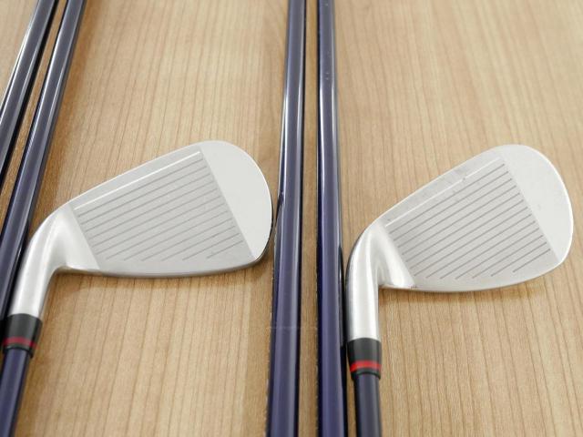Iron set : Daiwa : ชุดเหล็ก Daiwa OnOff AKA (ออกปี 2021 หน้าเด้ง Maraging ยืดยุบได้ ตีง่าย นุ่ม ไกลมากๆ) มีเหล็ก 6-Pw,Aw,Sw (7 ชิ้น) ก้านกราไฟต์ Flex SR