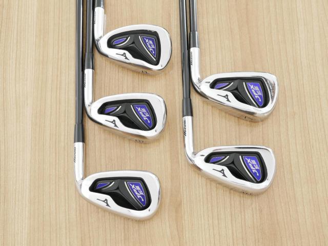 Iron set : Mizuno : ชุดเหล็ก Mizuno JPX EIII SV Hot Metal (ตัวท้อป ใบใหญ่ที่สุดของ Mizuno ตีง่ายมาก หน้าเด้ง ตีไกล) มีเหล็ก 6-Pw (5 ชิ้น) ก้านกราไฟต์ Flex R