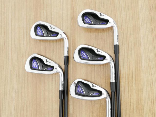 Iron set : Mizuno : ชุดเหล็ก Mizuno JPX EIII SV Hot Metal (ตัวท้อป ใบใหญ่ที่สุดของ Mizuno ตีง่ายมาก หน้าเด้ง ตีไกล) มีเหล็ก 6-Pw (5 ชิ้น) ก้านกราไฟต์ Flex R