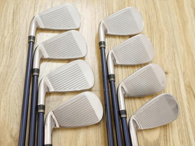 Iron set : Other Brand : ชุดเหล็ก Cobra FP (ใบใหญ่ ตีง่าย) มีเหล็ก 5-Pw,Aw,Sw (8 ชิ้น) ก้านกราไฟต์ Flex R