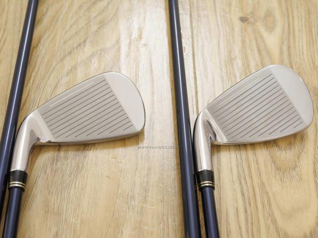 Iron set : Other Brand : ชุดเหล็ก Cobra FP (ใบใหญ่ ตีง่าย) มีเหล็ก 5-Pw,Aw,Sw (8 ชิ้น) ก้านกราไฟต์ Flex R